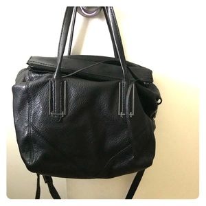 botkier black leather purse/satchel